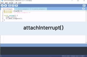 attachInterrupt