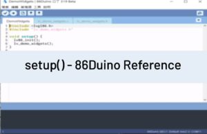 setup_86DuinoReference