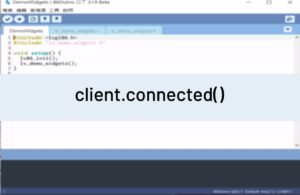 client.connected