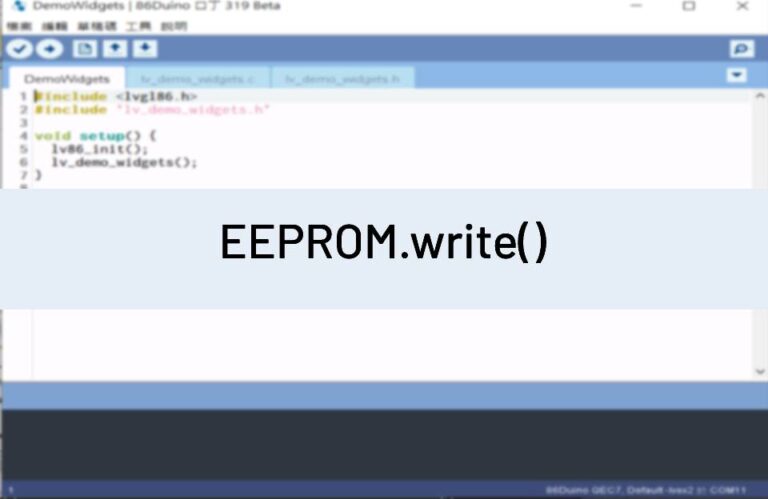 eeprom.write