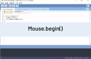 mouse.begin