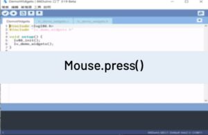 mouse.press