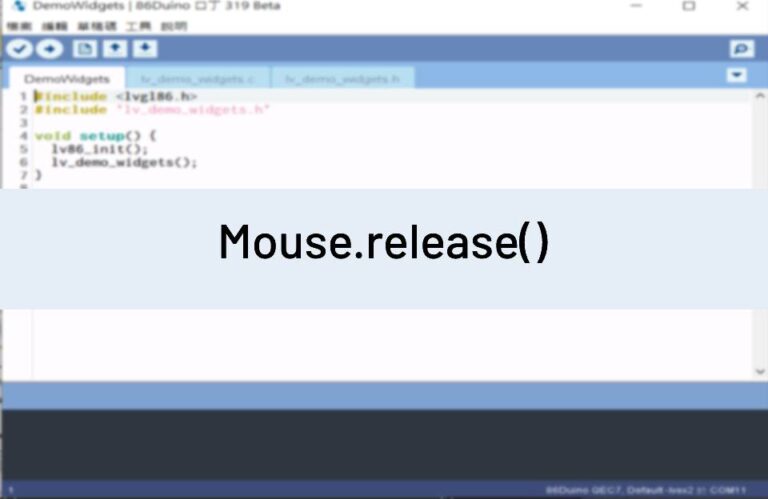 mouse.release