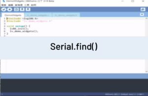 serial.find