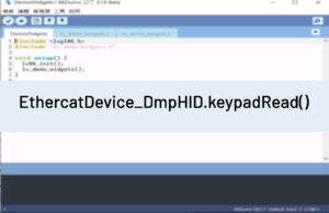 EthercatDevice_DmpHID.keypadRead()