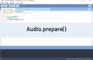 Audio.prepare()