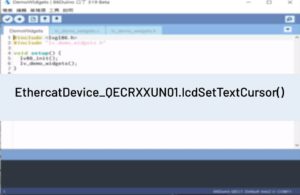 EthercatDevice_QECRXXUN01.lcdSetTextCursor()